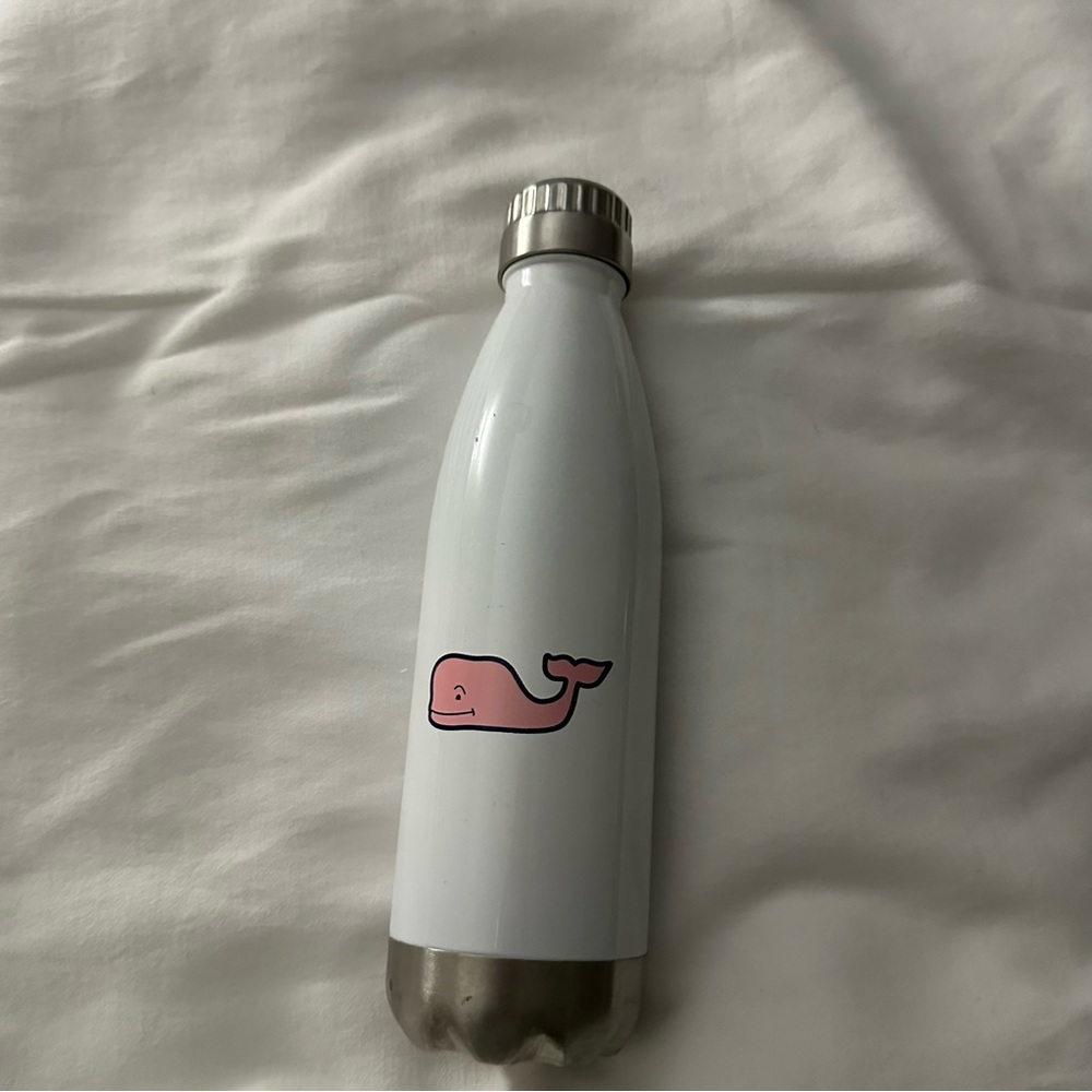 White Vineyard Vines Water Bottle